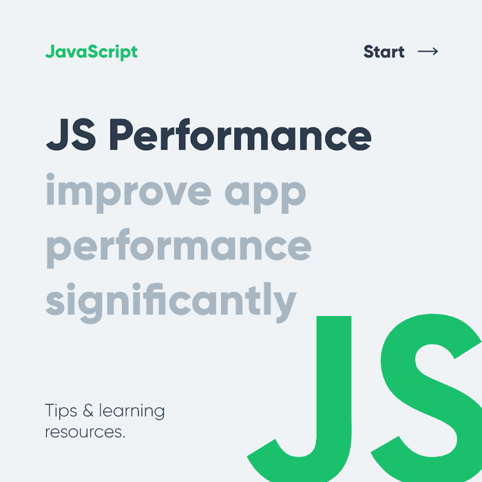 7 tips to improve JS Performance